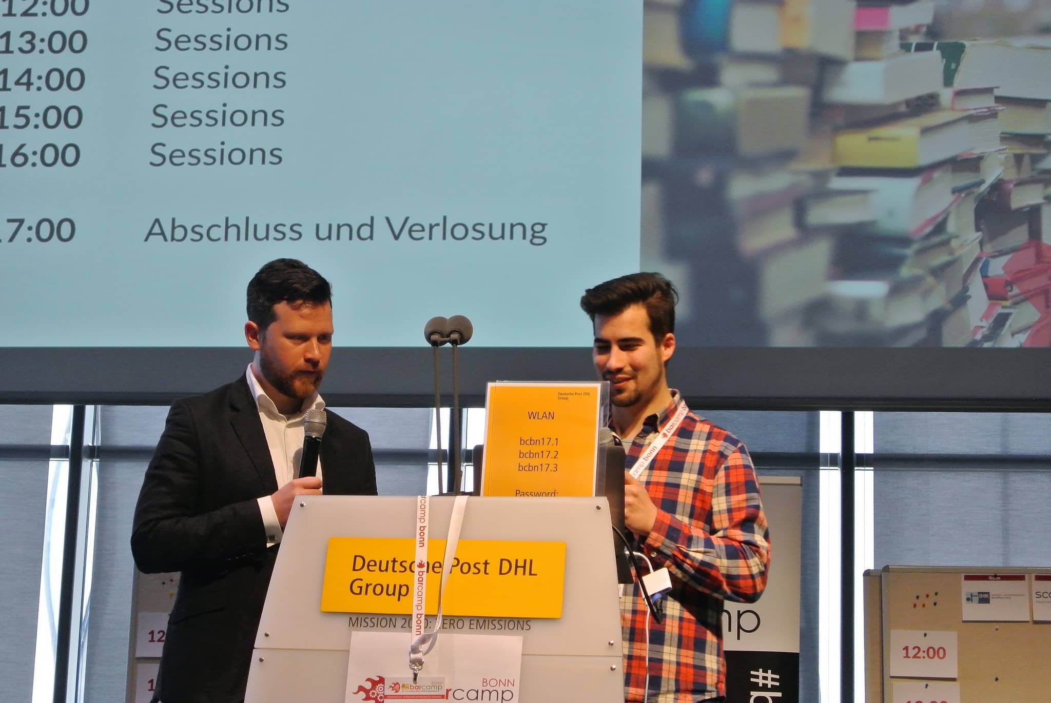 Johannes Mirus und Sascha Förster