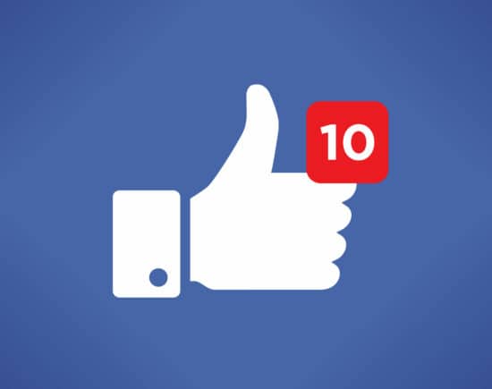 Facebook Like-Daumen: Immer noch optimal für jede Form von Content