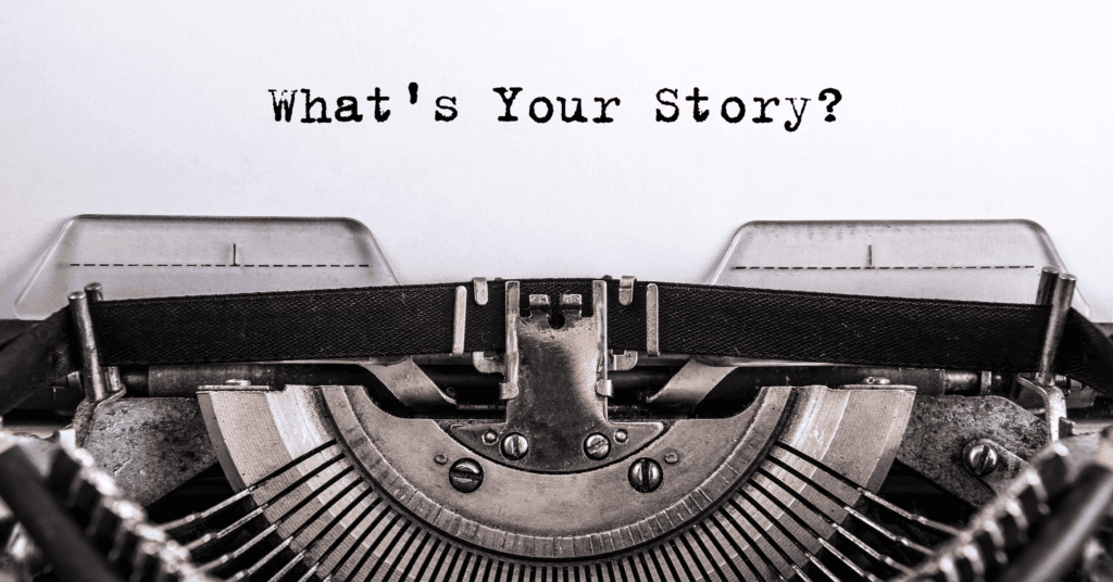 Schreibmaschine als Symbolbild fürs Marketing: Jeder hat eine Geschichte zu erzählen