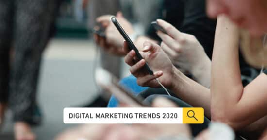 Abbildung: Das sind die digitalen Marketing Trends 2020 aus unserer Sicht