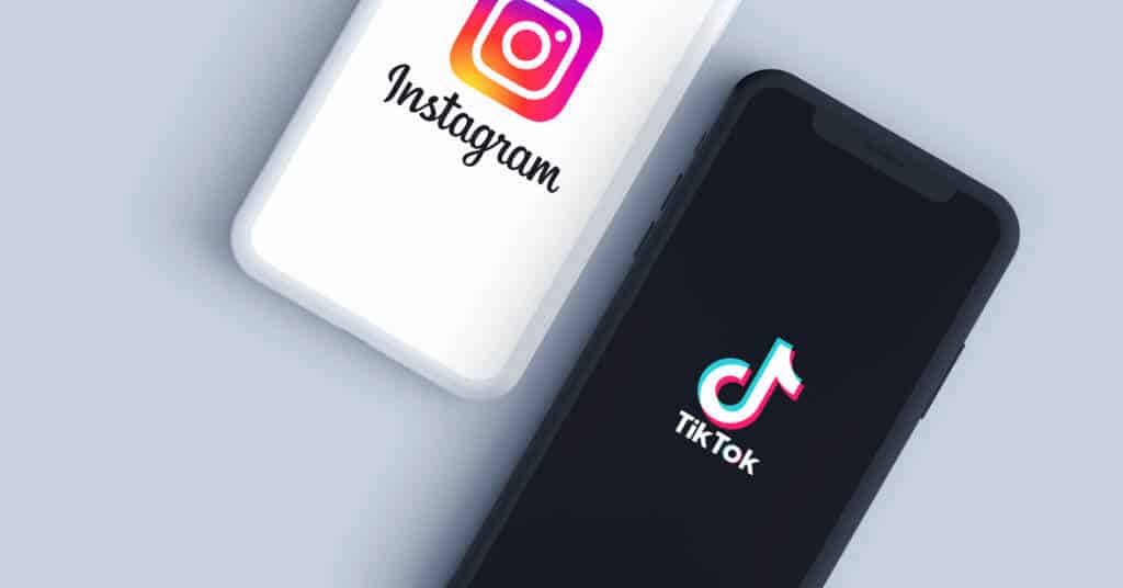 Abbildung: TikTok und Instagram Reels im Vergleich