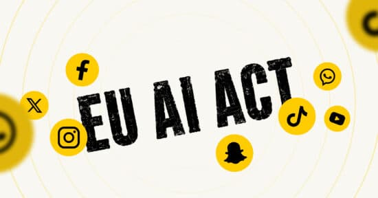 EU AI Act auf Social Media